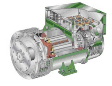 涧西发电机内部结构图 涧西发电机内部结构图